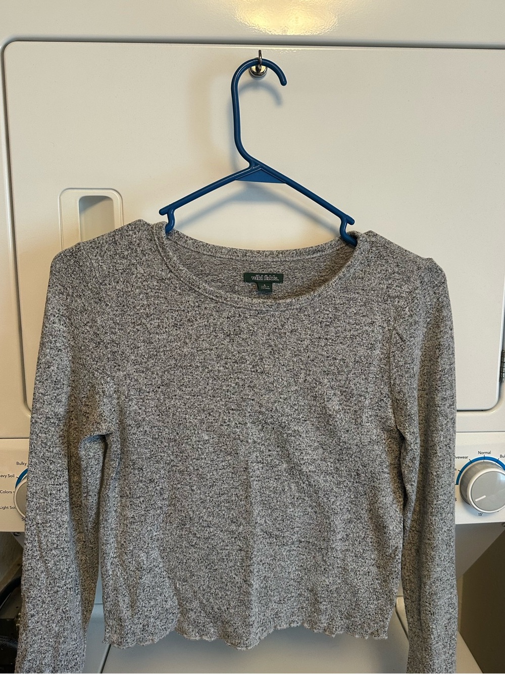 wild fable Heather Gray Long Sleeve Top